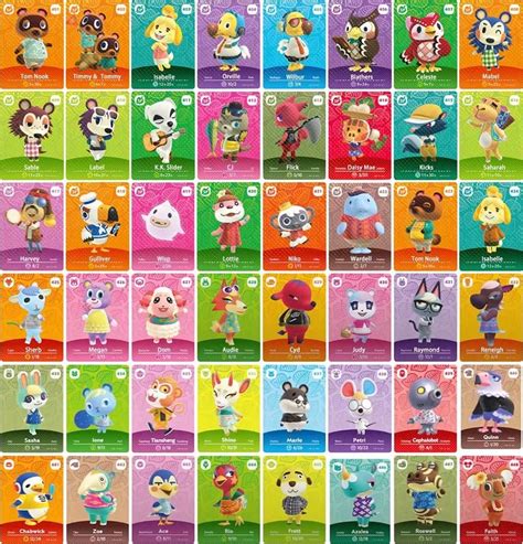 mini nfc cards animal crossing|Animal Crossing amiibo card book.